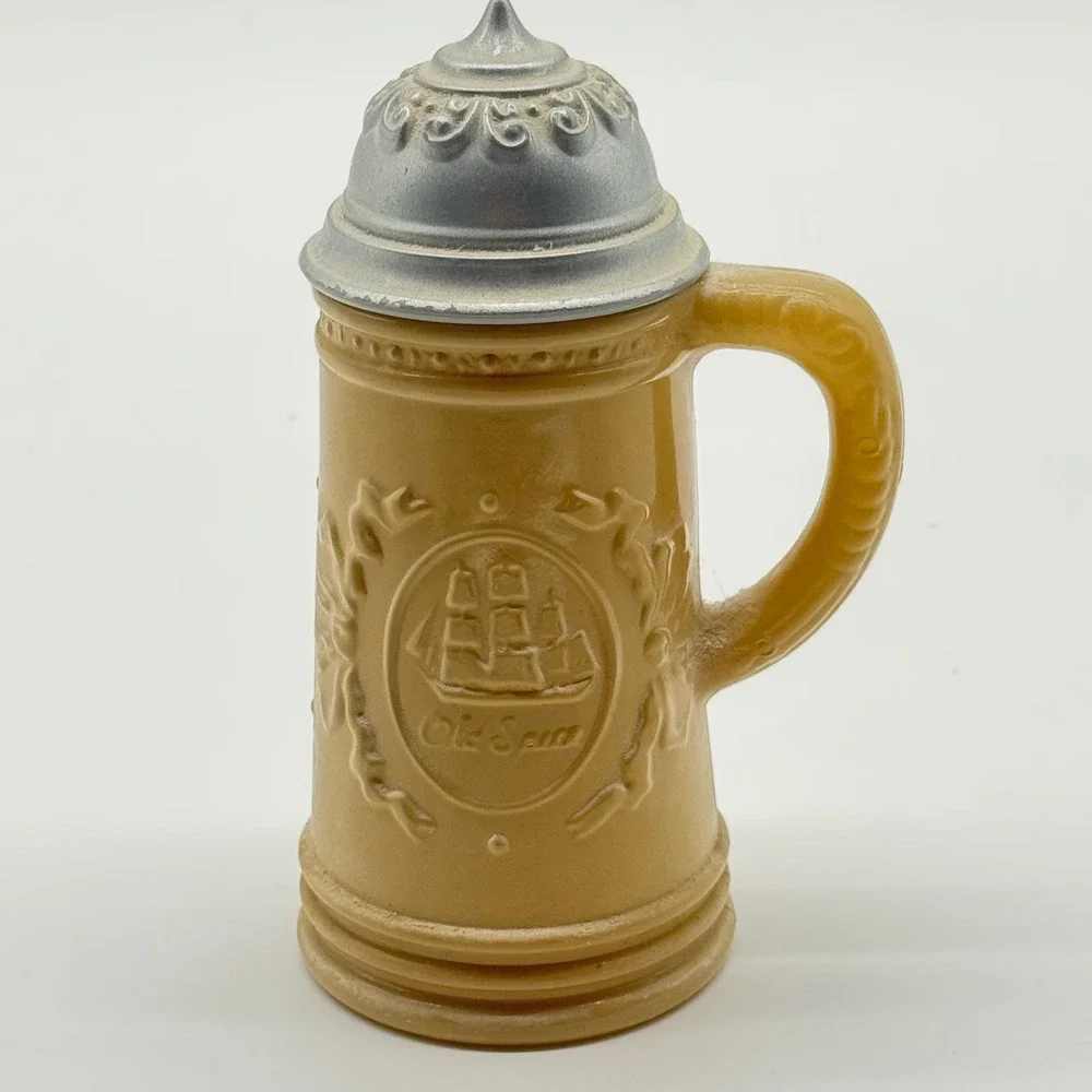 Vintage Old Spice Tankard Decanter After Shave Bottle No 3629 6oz Empty Stein